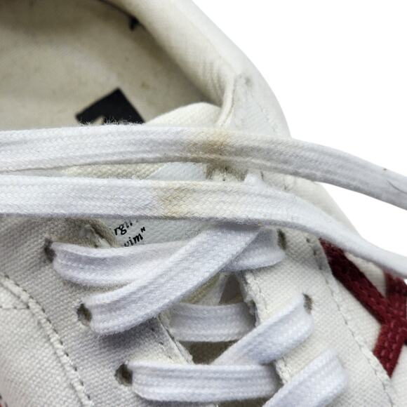 OFF-WHITE Vulc Low Canvas White Red Sneakers EU 40 US 7M 10W main image 6